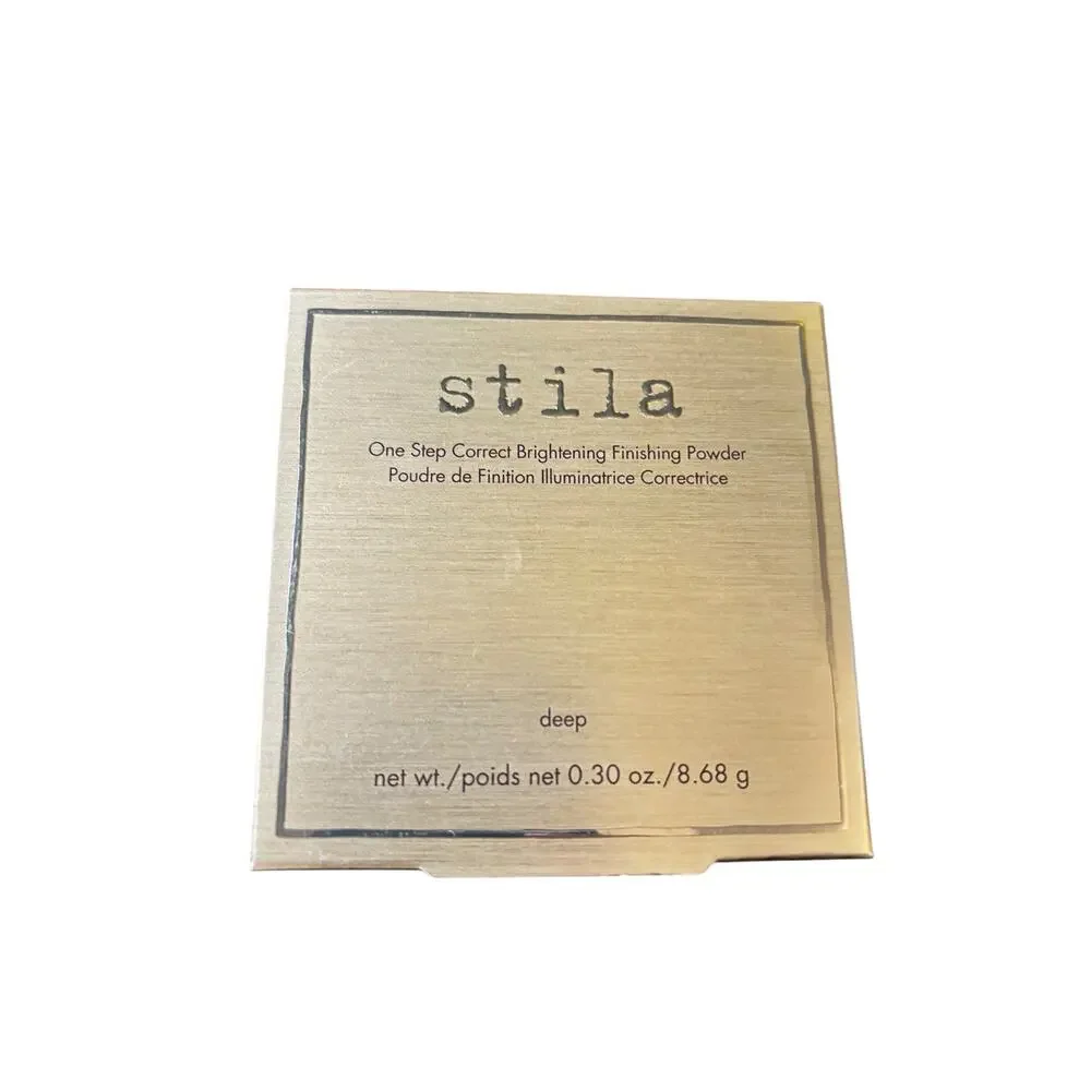 Stila Brightening Finishing Powder Deep | Color Corrects, Blurs & Sets Makeup